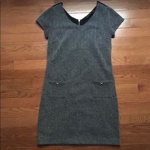 The Limited Gray Herringbone Dress Size Small